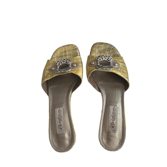 Brighton slip on heeled sandals size 8 M - Picture 7 of 7